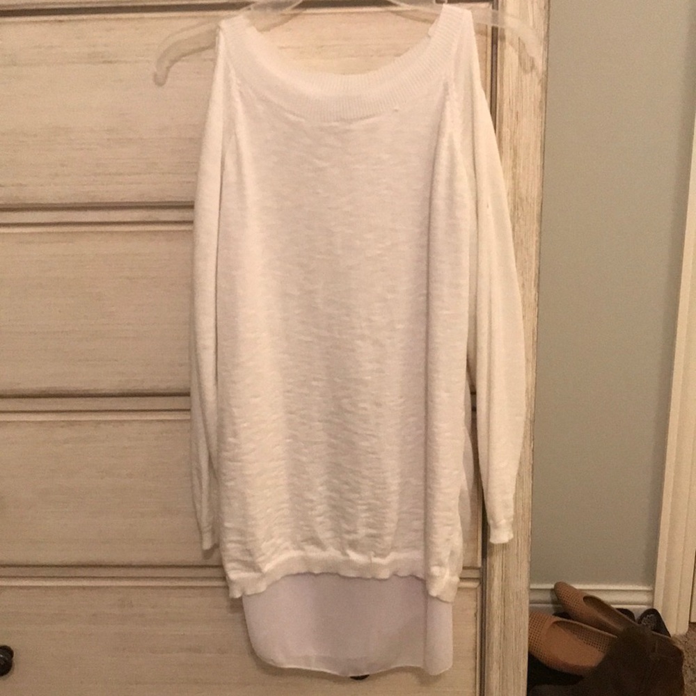Cold Shoulder Sweater